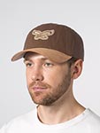 Бейсболка MITCHELL NESS арт. HD12907-PEABROW Philadelphia Eagles NFL (коричневый / песочный)